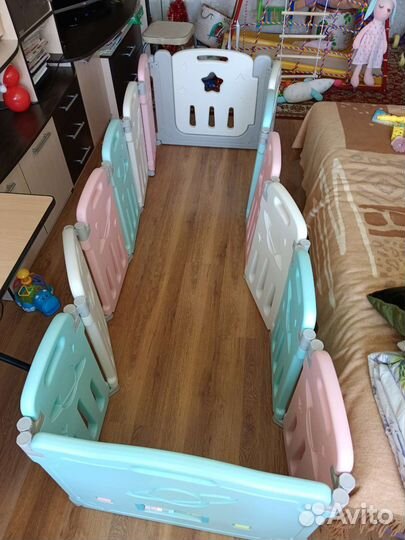 Манеж детский складной (манеж-ширма)