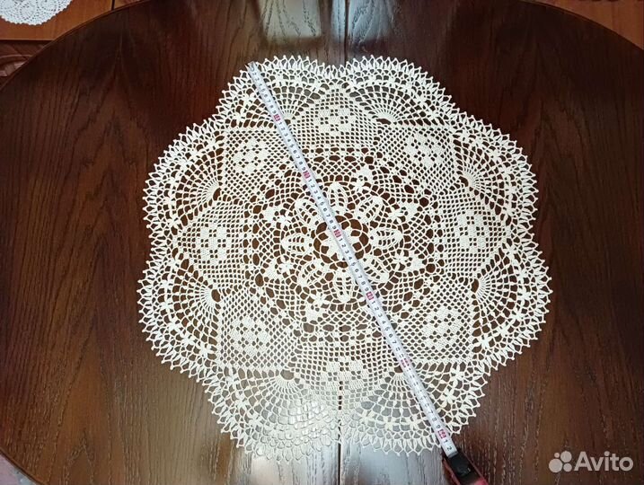 Салфетки вязанные