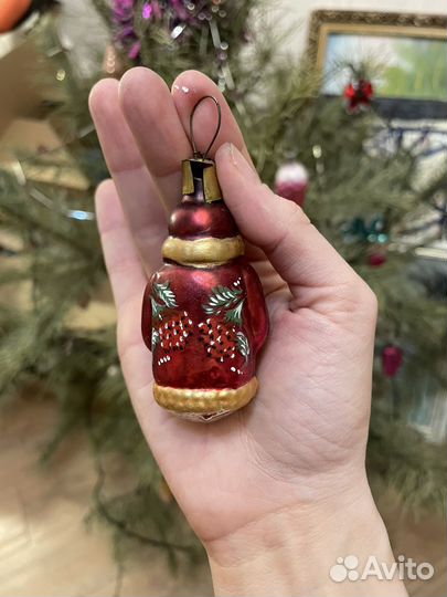 Елочная игрушка ручной работы