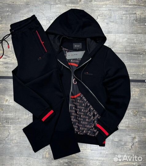 Спортивный костюм Kiton (46-56) для динамичных людей