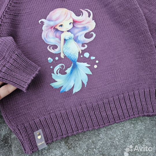 Свитшот 104-110 ручная работа