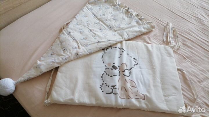 Комплект постельный детский в кроватку