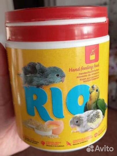 Корм для ручного вскармливания птенцов попугаев