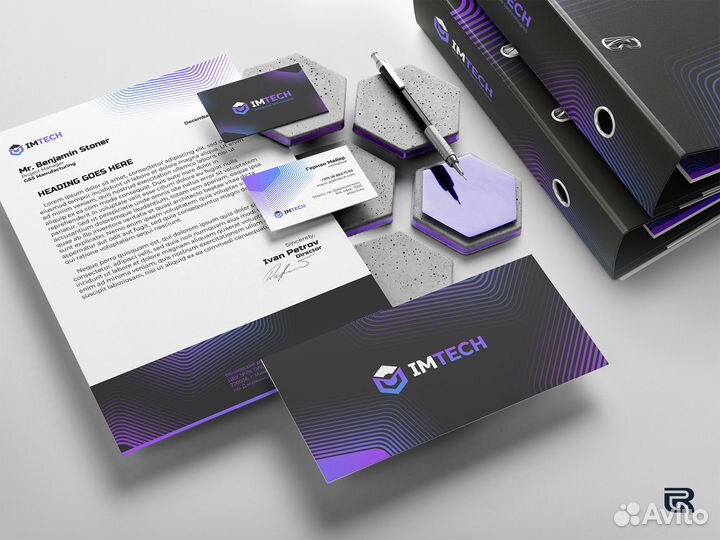 Графический дизайн: логотип и фирменный стиль