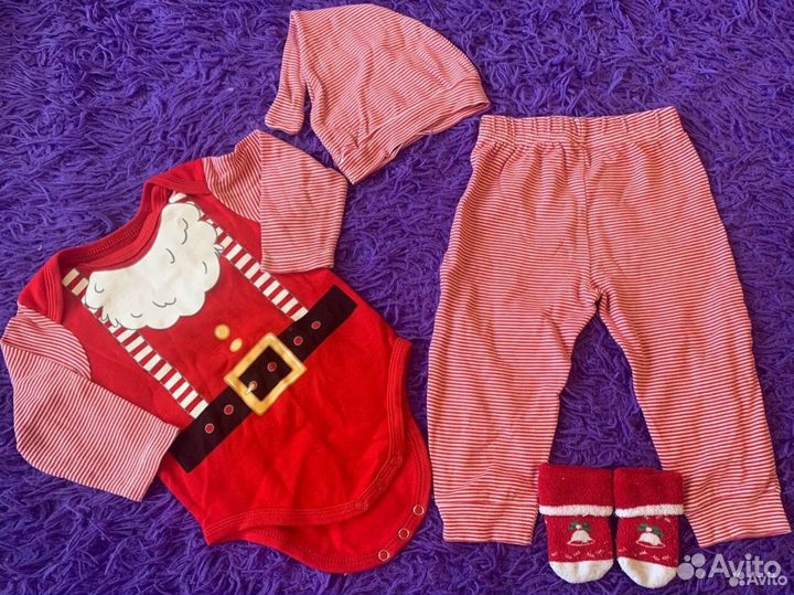 Новогодний костюм для мальчика, р.74-80