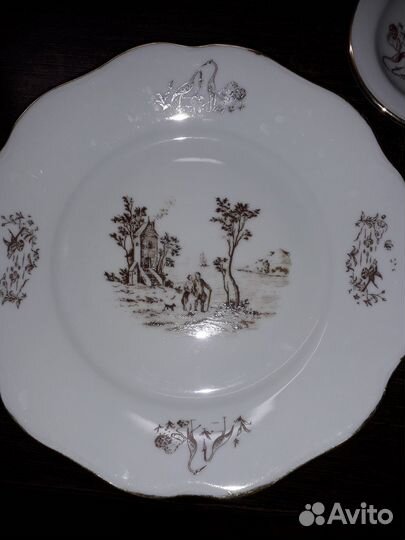 Фарфоровый столовый сервиз Bohemia, Винтаж