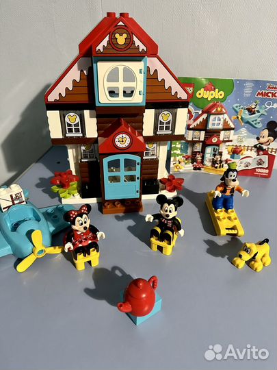 Lego duplo домик Микки Мауса
