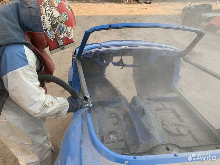 Пескоструйная обработка / Выездной пескоструй