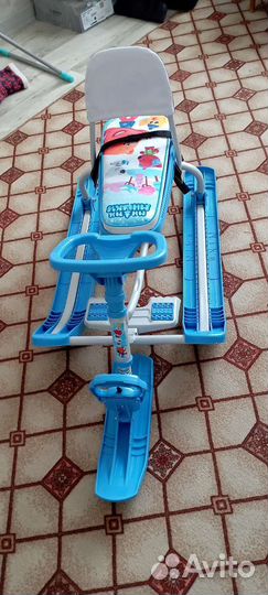 Детский снегокат новый