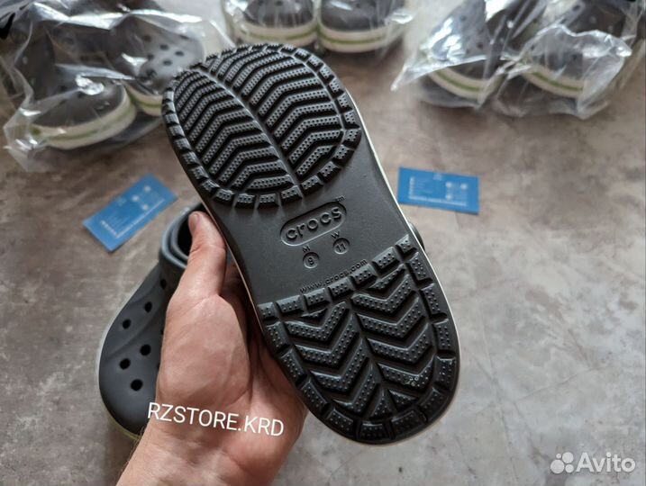 Crocs Серые (39-46) + джибитсы