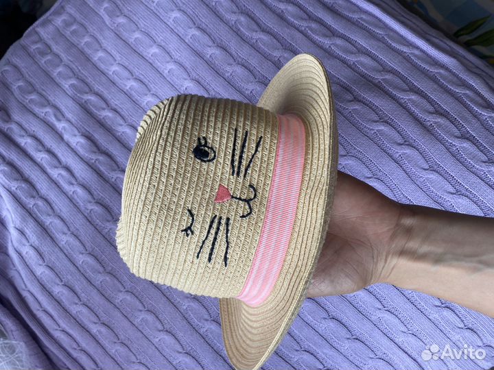 Carter's Панама шляпа для девочки 18-24 мес