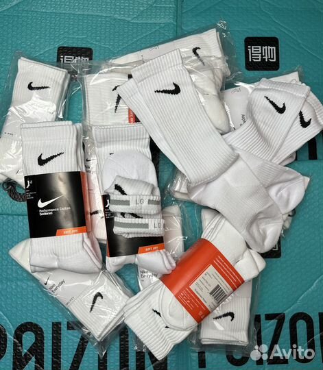 Носки nike performance cotton