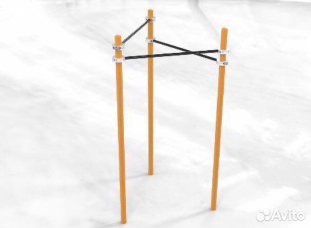 Комплекс турников Треугольник для Воркаут