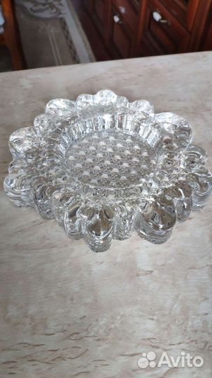 Хрустальная пепельница