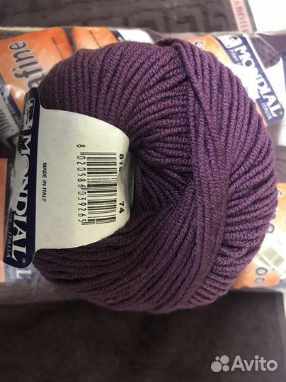 Нитки для вязания. Новые. Италия