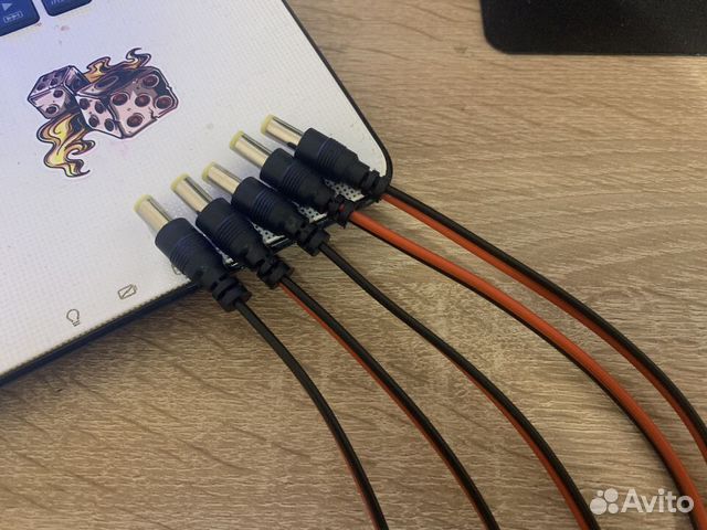 Штекер 2.1 x 5.5 новый