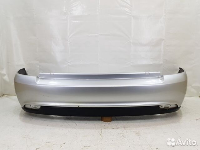 Бампер Приора 2 SE задний снежная королева серебро