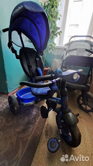 Велосипед трехколесный moby kids