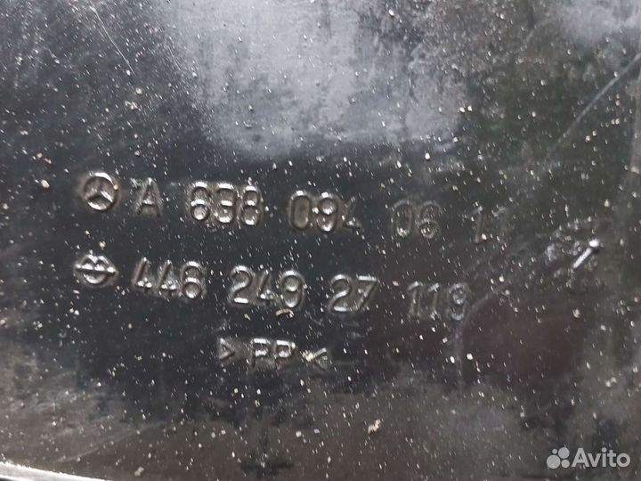 Mercedes Vito (638) патрубки 6380940611/0311 подач