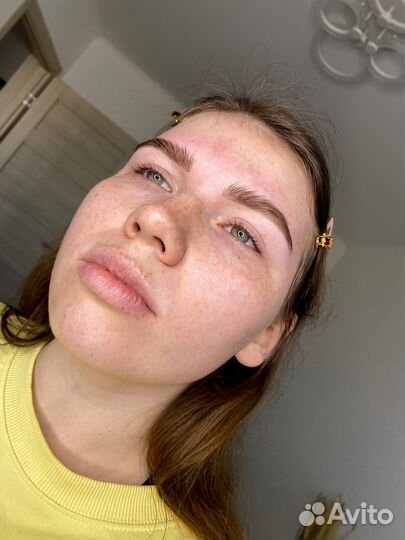 Оформление бровей