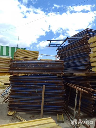 Фасадные леса аренда