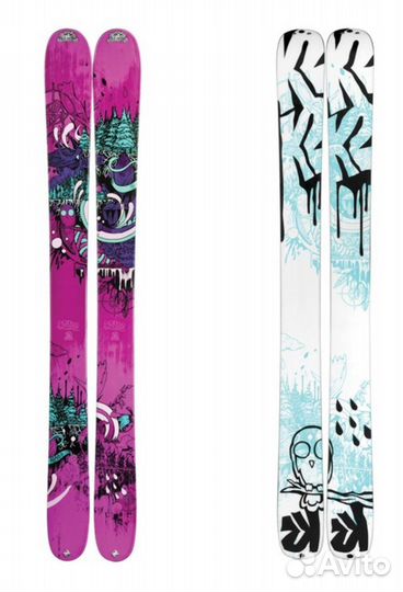 Горные лыжи женский фрирайд K2