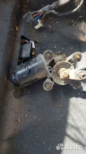Моторчик дворников на Hyundai accent