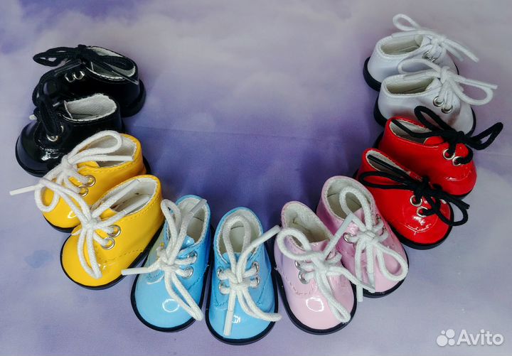 Ботиночки/туфли/сапожки для куклы Paola Reina