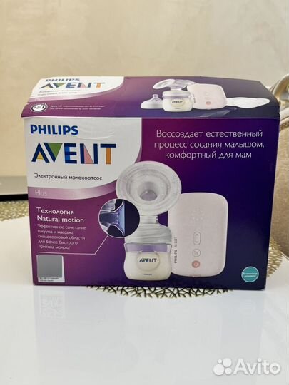 Молокоотсос avent электрический