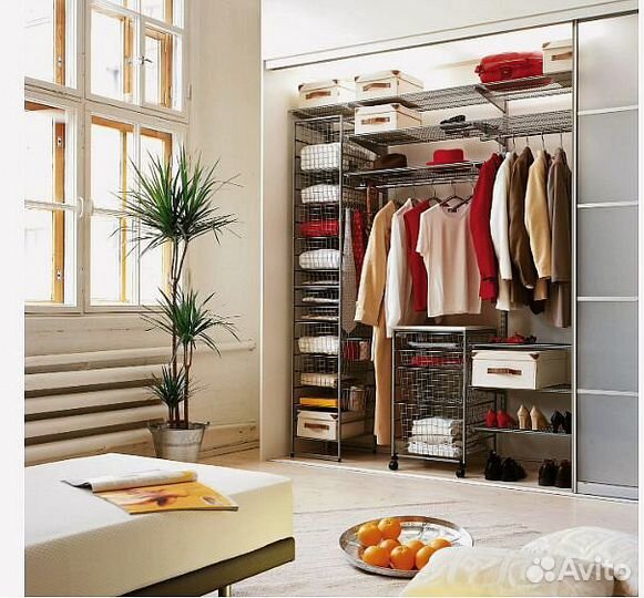 Гардеробная по вашим размерам на заказ