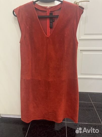 Платье женское замшевое ventcouvert