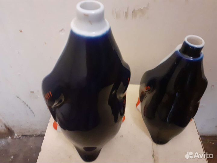 Штофы,пенгвины