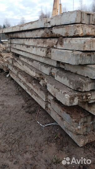 Плита дорожная 6х2 бу