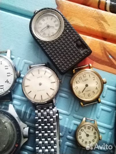 Часы ракета луч победа заря чайка СССР