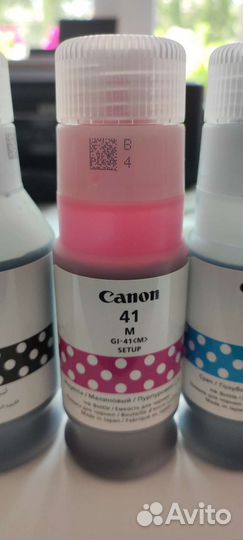 Чернила для принтера canon