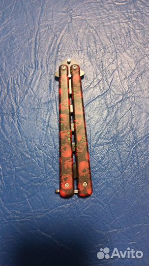 Нож бабочка тренировочный новый