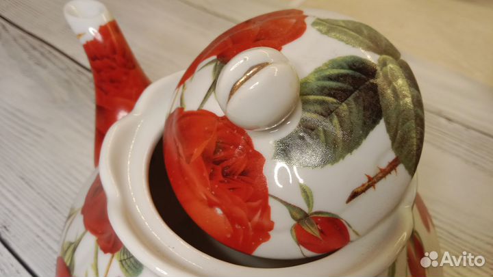 Чайник заварочный фарфоровый большой Fenix