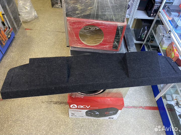 Полка акустическая с коробами Газ 3110