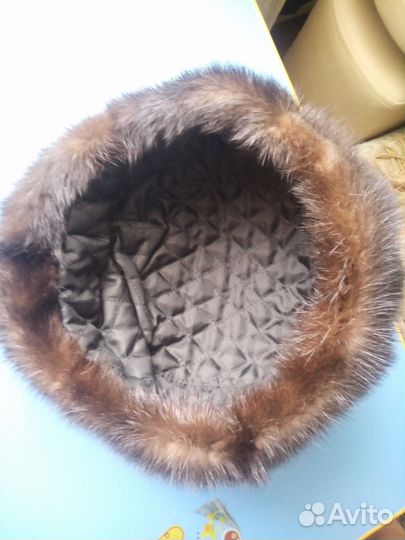 Шапка норковая новая