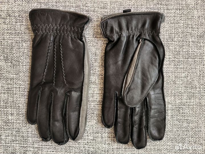 Мужские кожаные перчатки 9