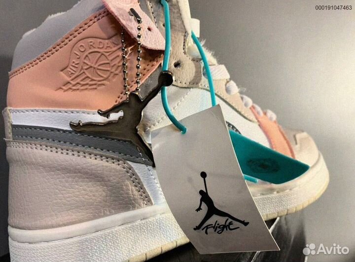 Кроссовки Nike Air Jordan тёплые (Арт.48623)