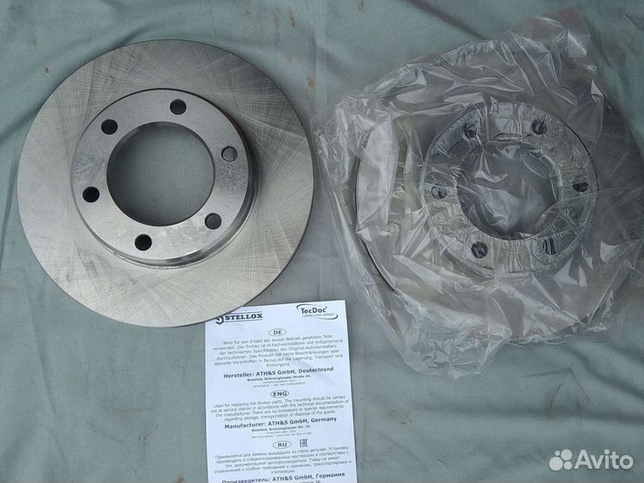 Диски тормозные передние для Тойота Ленд круизер