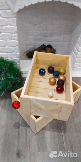 Ящик деревянный декоративный для хранения