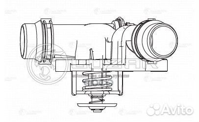 Термостат BMW (E46, E53) LT2625 luzar