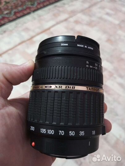 Объектив tamron на Sony (a) 18-200mm af