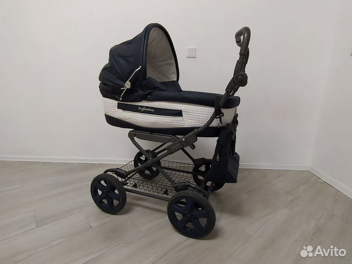 Коляска Inglesina Vittoria Ergo Bike Син+ Игрушки