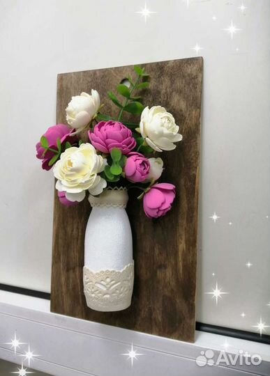 Декоративное пано (ключница)