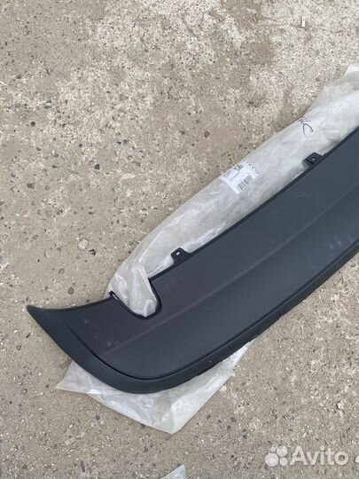 Юбка накладка заднего бампера фольксваген джетта 6