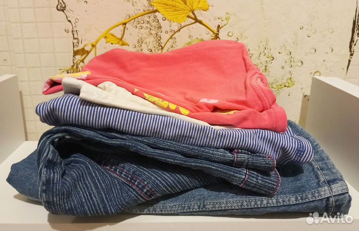 Вещи пакетом для девочки 116 122 размер