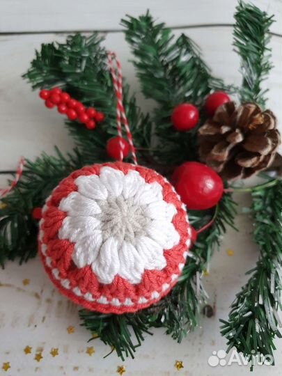 Елочные игрушки ручной работы